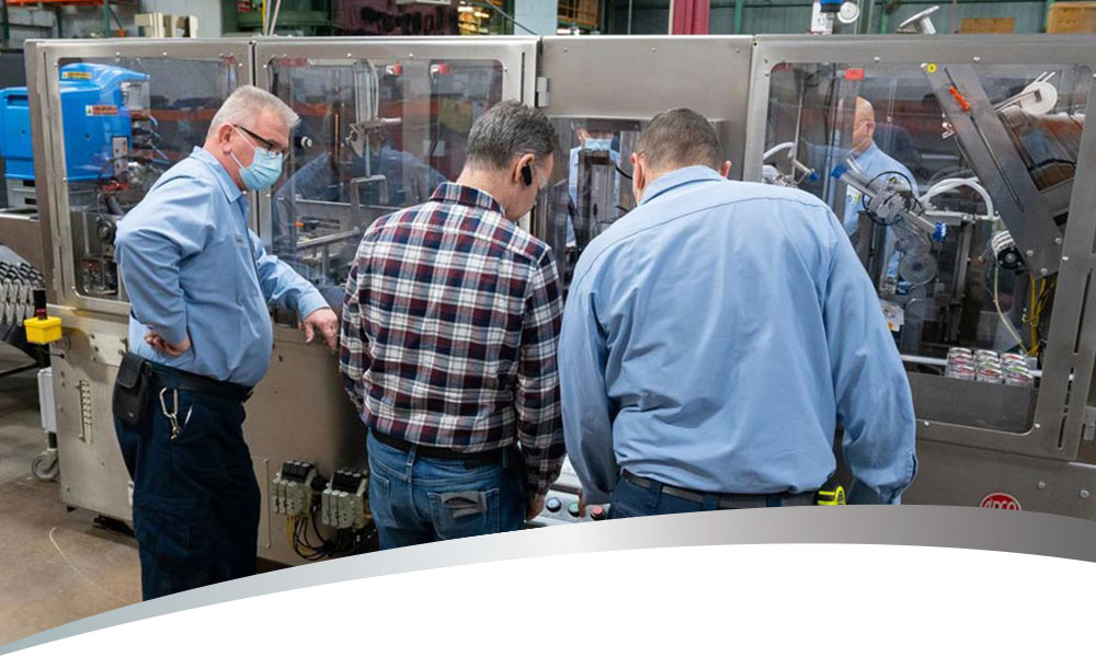 Factory Acceptance Test — watching a complete machine run at Frain facilities